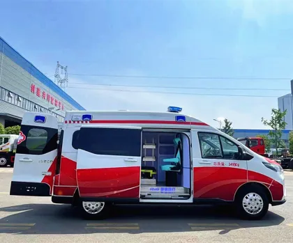 Iveco 4x2 electric ambulance