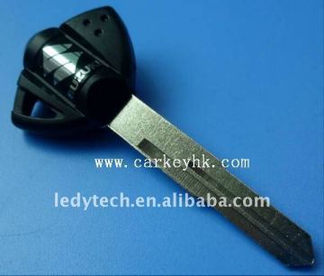 Hot sell Suzuki motorcycle key shell&key blank in black