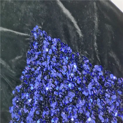 embroidery velvet fabric For Dress