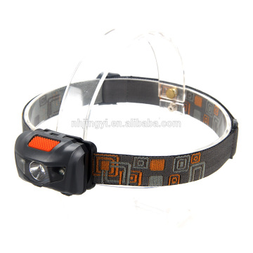 3W ABS 160 lumen water resistant with red led light miner headlamp