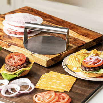 Burger Stainless Steel Press Meat Grill Bacon Bacon Press