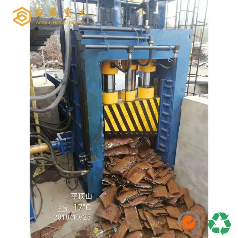 Hydraulic Metal Shear Press for Factory Use
