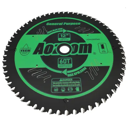 Cutting efficiency and precision of circular saw blades