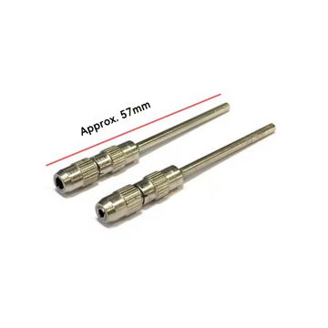 Steel Holding Rubber Pin Clips Mandrel for Polishing Shank, 2mm-3mm, Dental Jewelry Rotary Tool Accessory