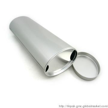 Oval tin can