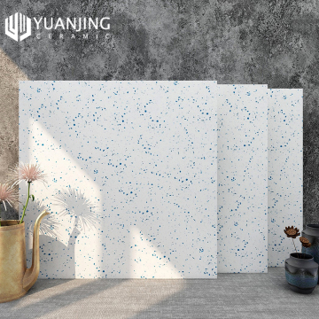 Affordable Matte Finish Terrazzo Look Floor Tiles, 600x600mm - Ideal for Bathroom Flooring