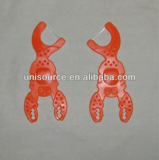 New Children teeth floss pick, various sea animal design kids dental floss pick, cute design children cleaning flossers