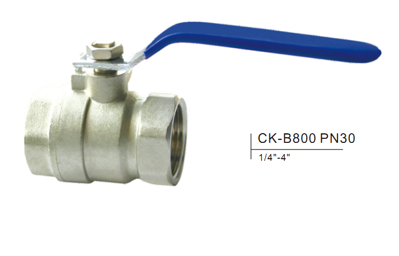 Brass ball valve CK-B800 PN30 1/4