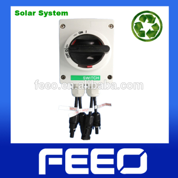 Disconnector 4P 1000V 32A isolador Solar interruptor