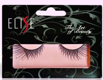 Black Fashion 12mm Natural False Eyelashes For Makeup , Synthetic Fibre