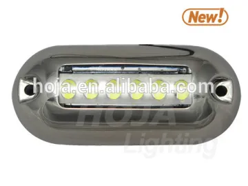 Oval LED Underwater Light underwater boat led lights