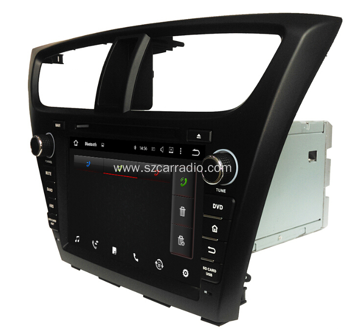 Honda Car DVD GPS Player For Civic Hatchback