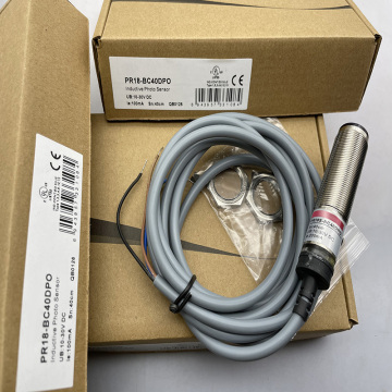 PR18 -BC40DPO/DNO/DNC/DPC/DNR/DPR Photoelectric Switch - ในสต็อกด้วย DHL, FedEx, การจัดส่ง UPS