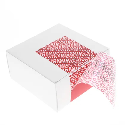 Coated Paper VOID Label Printing Paper