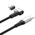 5A USB Type-C 100W Elbow Magnet Charging Cable