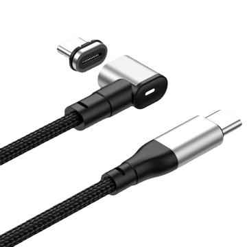 5A USB Type-C 100W armbågens magnetladdningskabel