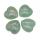 40X40X20MM Natural Green Aventurine Heart for women Chakra healing Jewelry without hole