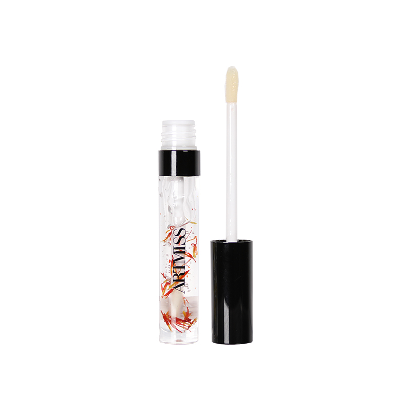 High Quality Plants Flower Petals Lip Base Vendor Custom Pigment Plump Lip Gloss