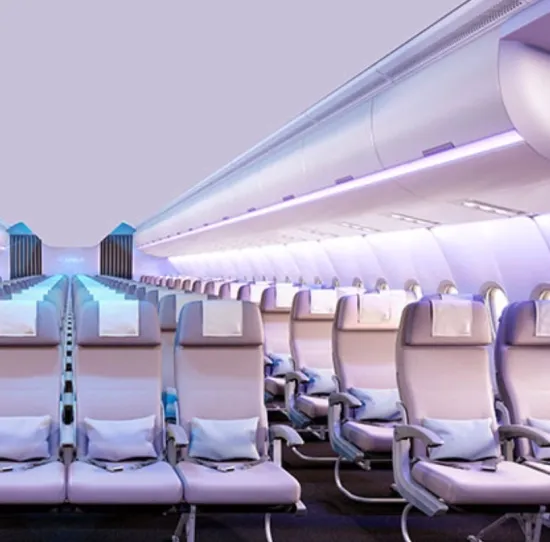 Aluminum seats on board