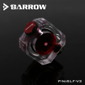 BARROW Water Flow Velocity Meter ( Electronic Data sensor ) SLF - V3 Water Cooler System Transparent Filter Flow meter