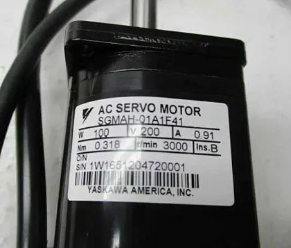 SGMAH-01A1F41 Yaskawa General Industrial Equipment Motor
