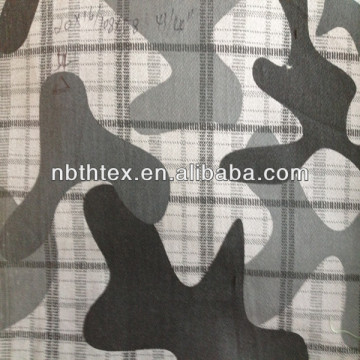 100% Cotton camouflage canvas fabric
