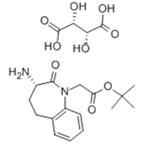 tert-Butyl 3S-amino-2,3,4,5-tetrahydro-1H- [1] benaepin-2-on-1-acetaattartraat CAS 117770-66-8