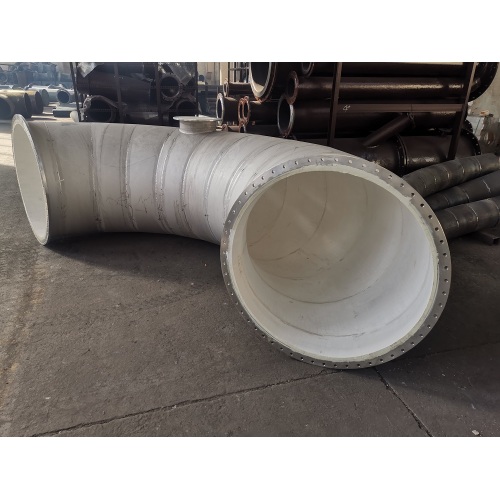 Ceramic lined wear-resistant pipe