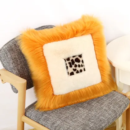 Leopard Pillow Cover Decorative Throw Pillow Leopard Print Pillow cases Square Cushion Covers For  Home Sofa couch