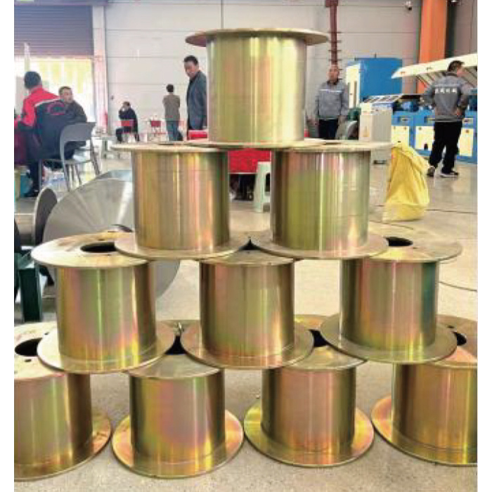 Carretel de cabo de alta velocidade plana