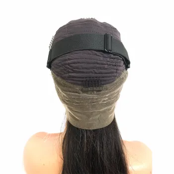 360 Lace Wigs Pre Plucked Drawstring Glueless Full HD Lace Front Human Hair Wigs