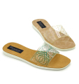 Dam flip flops sommar neon sandaler utomhus tofflor