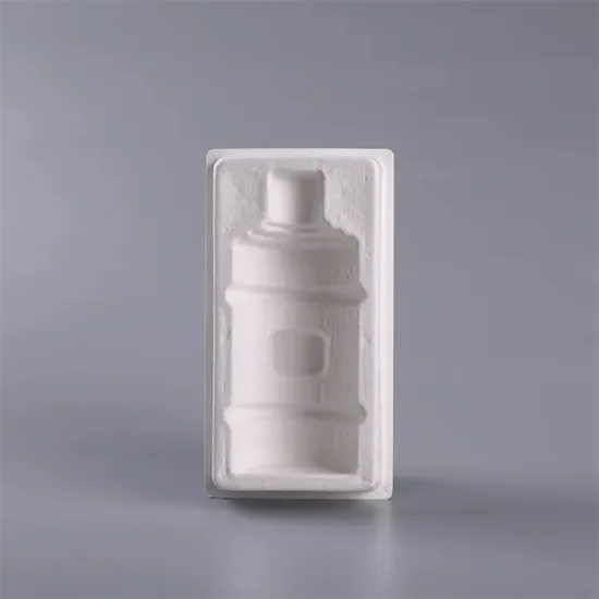 Single bottle bagasse pulp molded packaging wine box