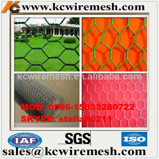 Factory!!!!!!! Cheap!!!!! KangChen high quanlity pvc coated garden hexagon wire mesh