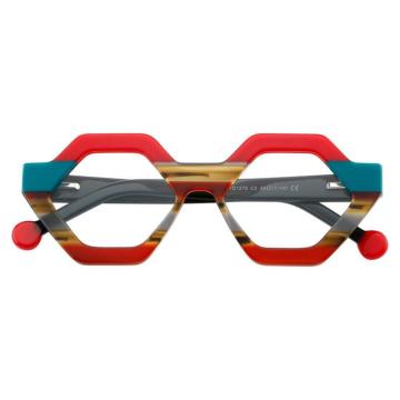 Colourful Acetate Optical Personalised Myopic Glasses Frame