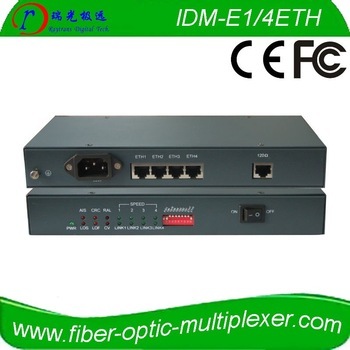 E1 to ethernet media converter for 40KM~120KM