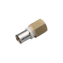 brass PEX female straight coupling