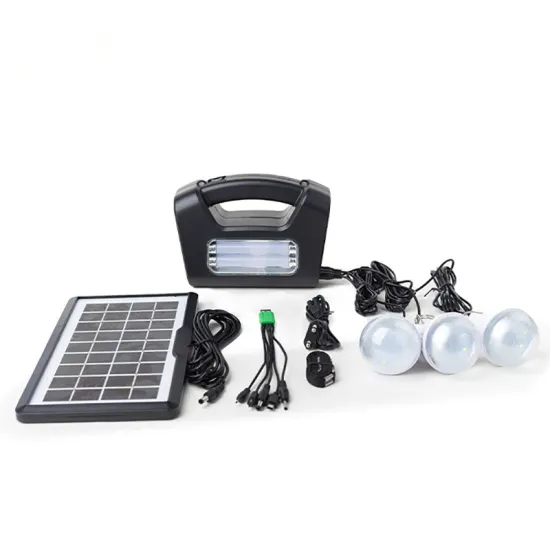 4500mAh Battery & 3.5W Solar Panel: Complete Solar Home Lighting System with Reading Lamp