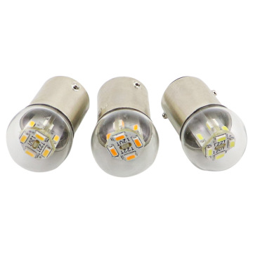 Bulbo della lampadina per auto a LED R5W - BA15S/BA15D/Bay15D da 1,2 W per motociclette e automobili