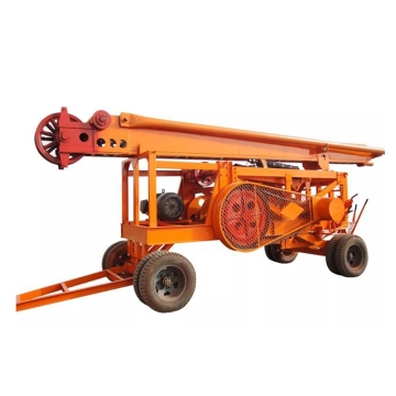 Tripod Support Cable Drilling Hammer Percussion Rig