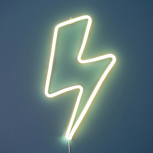 LIGHTNING LED NEON SIGN