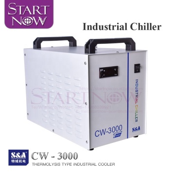 S&A CW3000 Series Industrial Water Chiller for CNC Spindle & Laser Applications