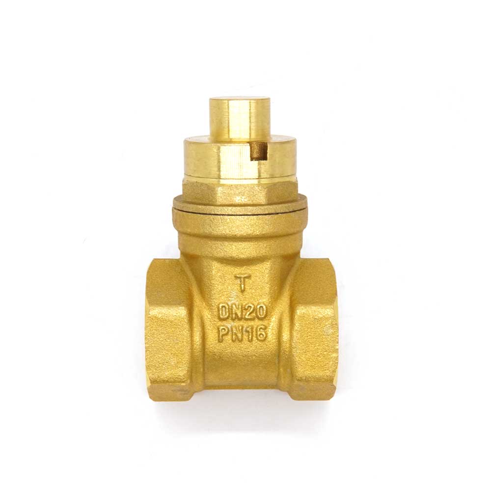 Normal Pressure Brass Magnetic Locking Gate Valve For Flow Control And ...