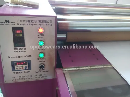 Large Textile dye sublimation roll heat press