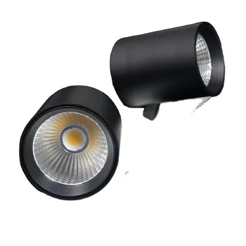 30W RGB LED Downlight Indoor Aluminium Profiles COB Spotlight Track Lighting System
