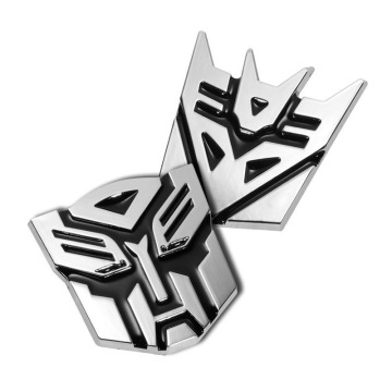 Custom 3D Badge Decal Transformers Sticker for Cars - 73mm