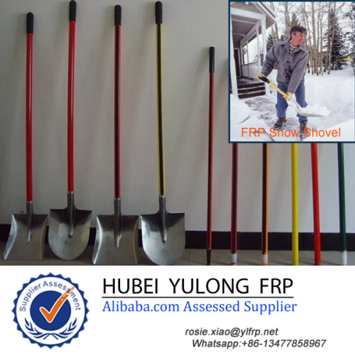 Pultruded FRP Snow Shovel Fiberglass handles