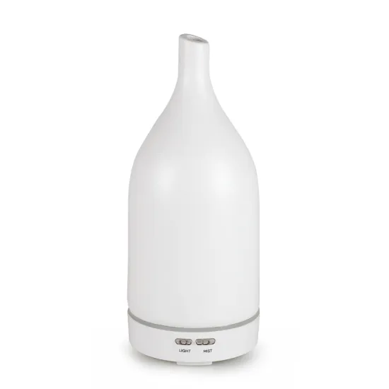 Custom Logo 100ml Flower Shape Aroma Ceramic Diffuser