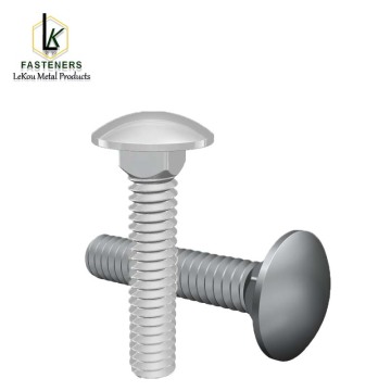 DIN603 Болт карэткі з вялікай паўкруглай галоўкай і квадратнай шыяй