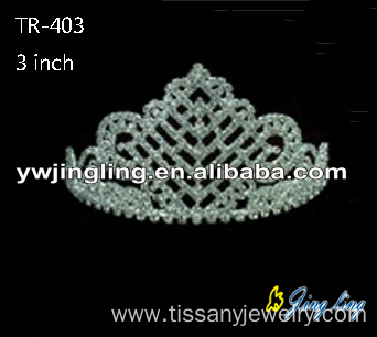 Rhinestone pageant crowns wedding hair accessories